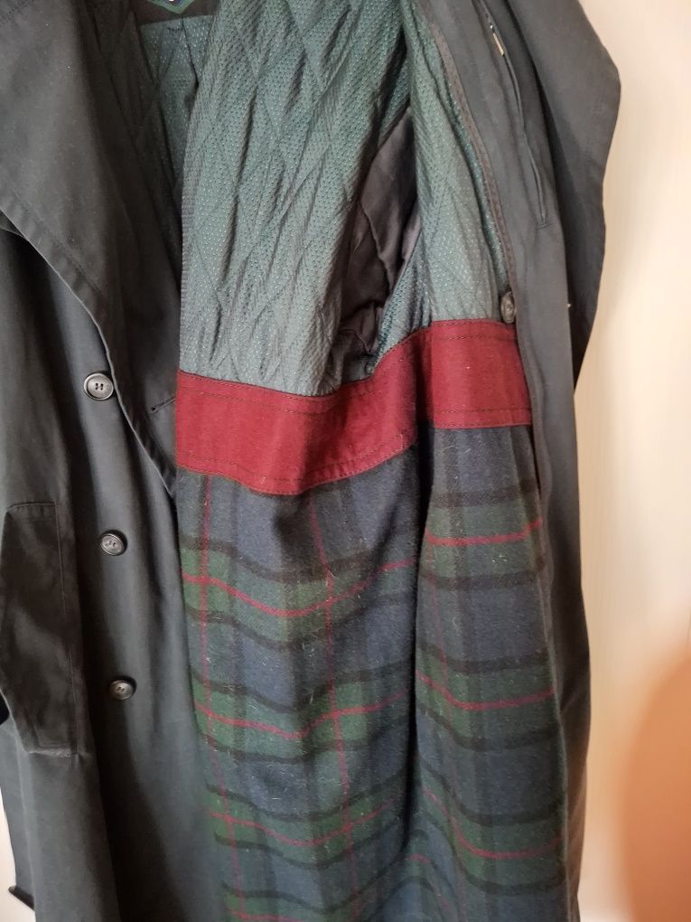 Płaszcz męski bugatti prochowiec  unisex z welnianą podpinką
