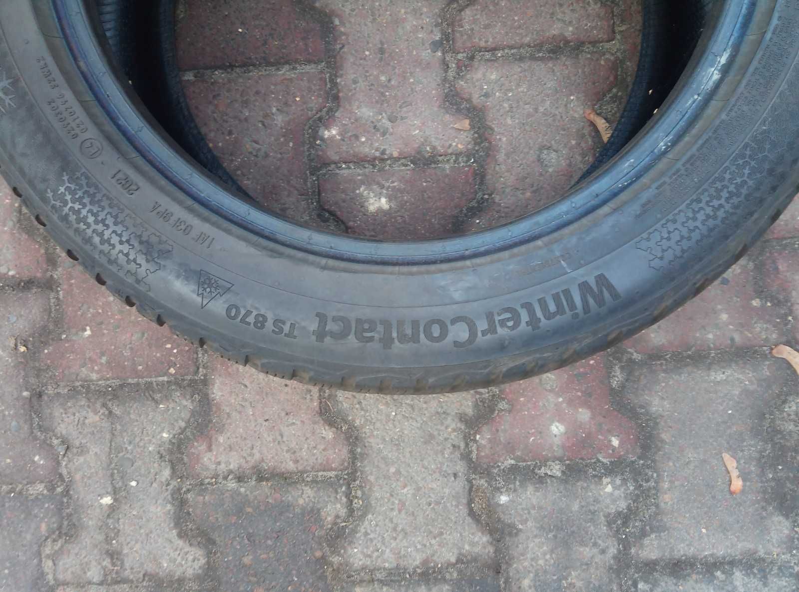 Używana opona zimowa 225/50R17 Continental TS 870 (H;XL).