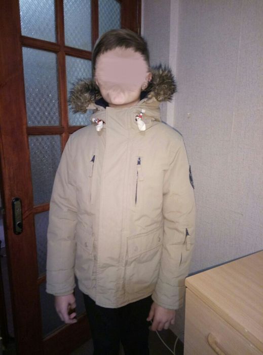 Зимняя куртка для мальчика 10лет