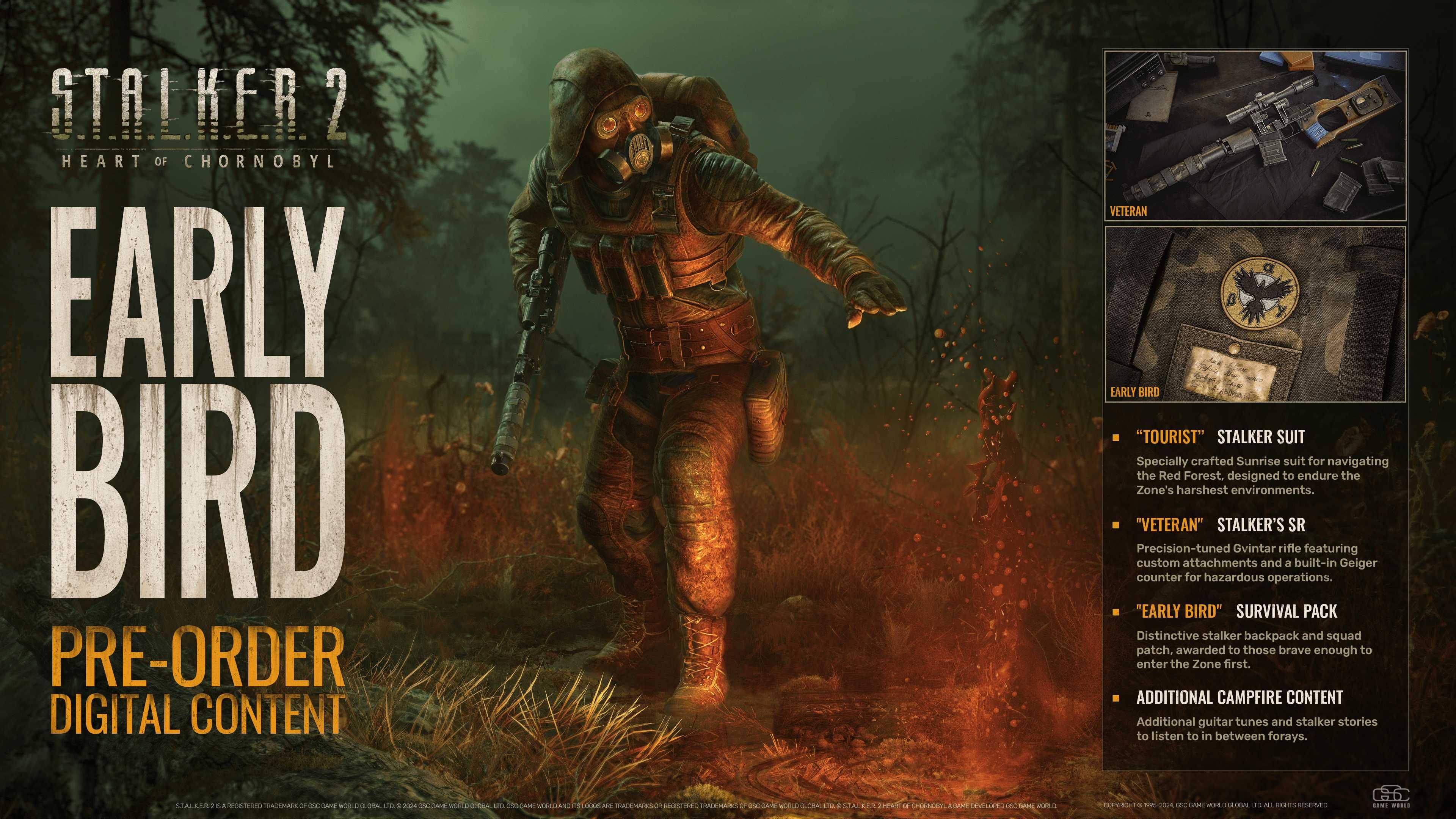 STALKER 2: Heart of Chornobyl Preorder ключ STEAM