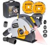 Bruzdownica elektryczna 3000w 150mm walizka laser