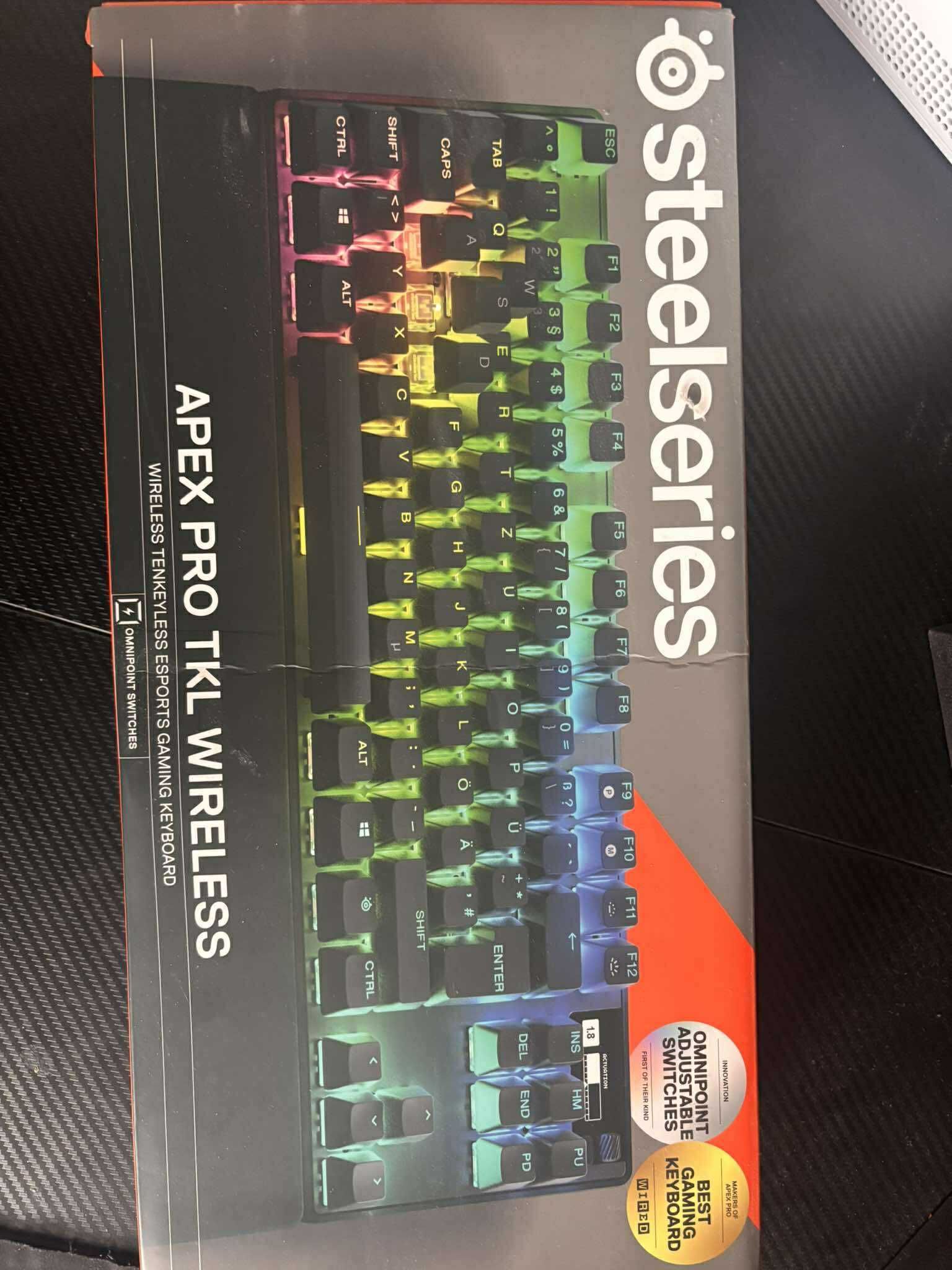 Klawiatura gamingowa steelseries APEX PRO TKL WIRELESS