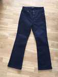 Czarne jeansy bootcut rozmiar 36