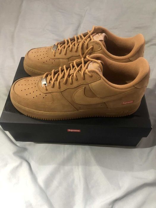 Buty meskie Nike Air Force 1 Low Supreme Brown R.45