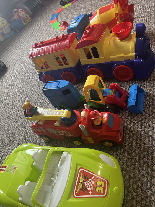 Паравоз трактор пожарная каток бетономешалка самосвал кран танк машины