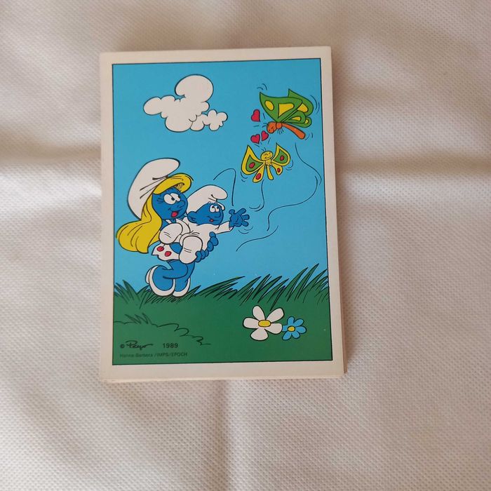 Pocztówki pojedyncze Smurfy!