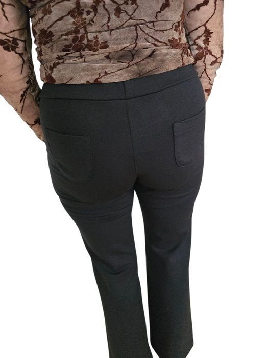 Spodnie damskie dzwony Perfect Shape czarne BB rozmiar 38