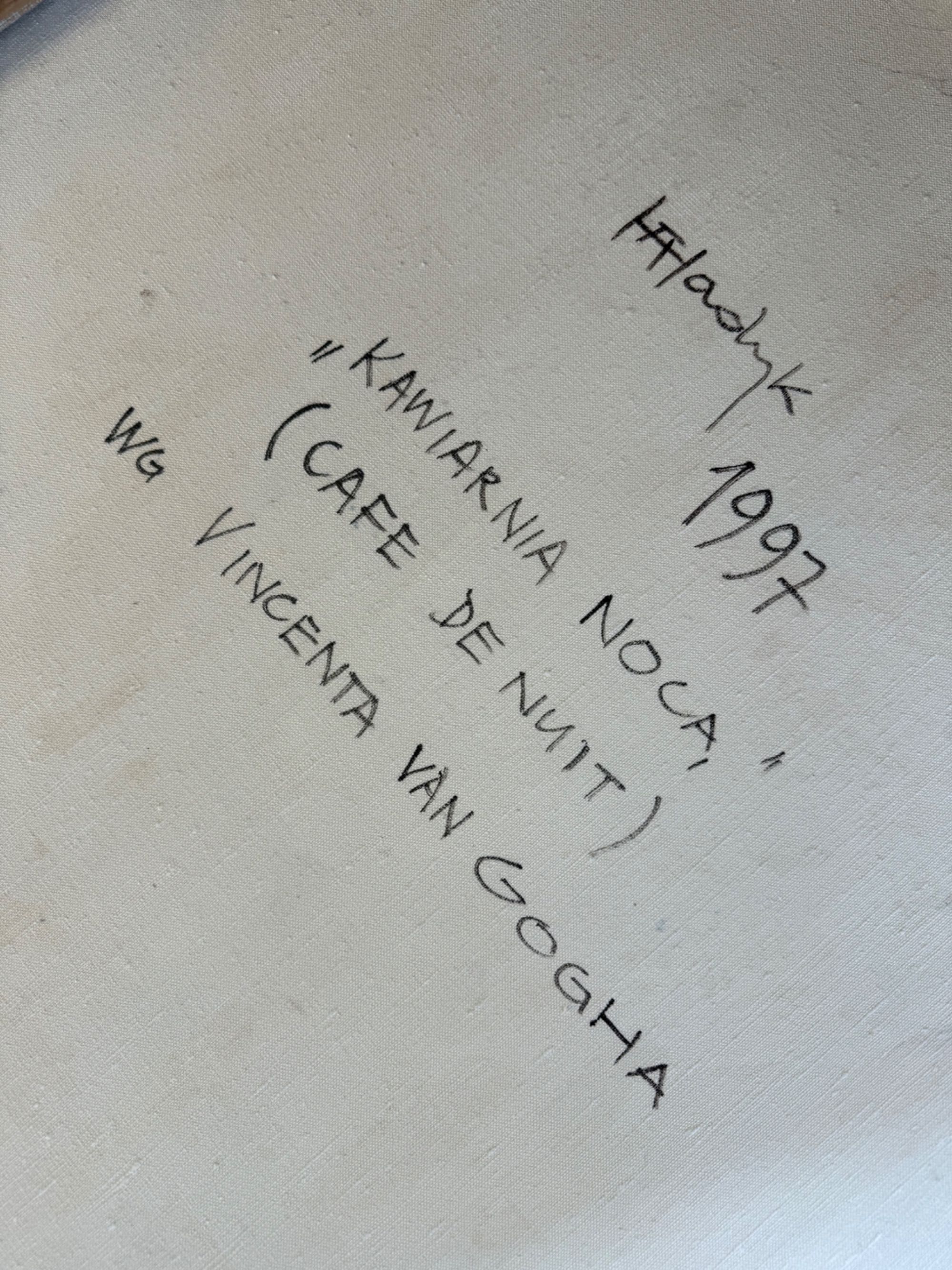 Obraz malowany na płótnie Kawiarnia nocą Vincent Van Gogh