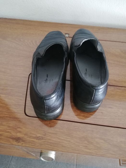 Sapatos de senhora em pele - conforto