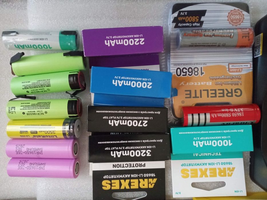 Новый Аккумулятор Li Ion 18650 литий- ионный зарядка адаптер