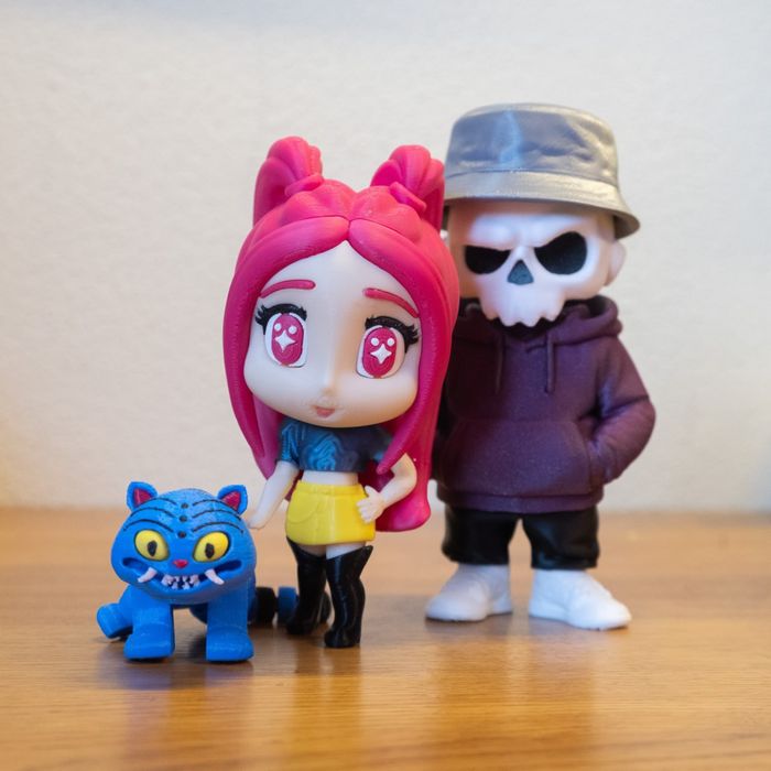 Фігурки кейпоп - мисливці на демонів, kpop demon hunters, derpy