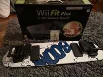 Wii Fit Balance Board com jogo Plus e prancha Snowboard