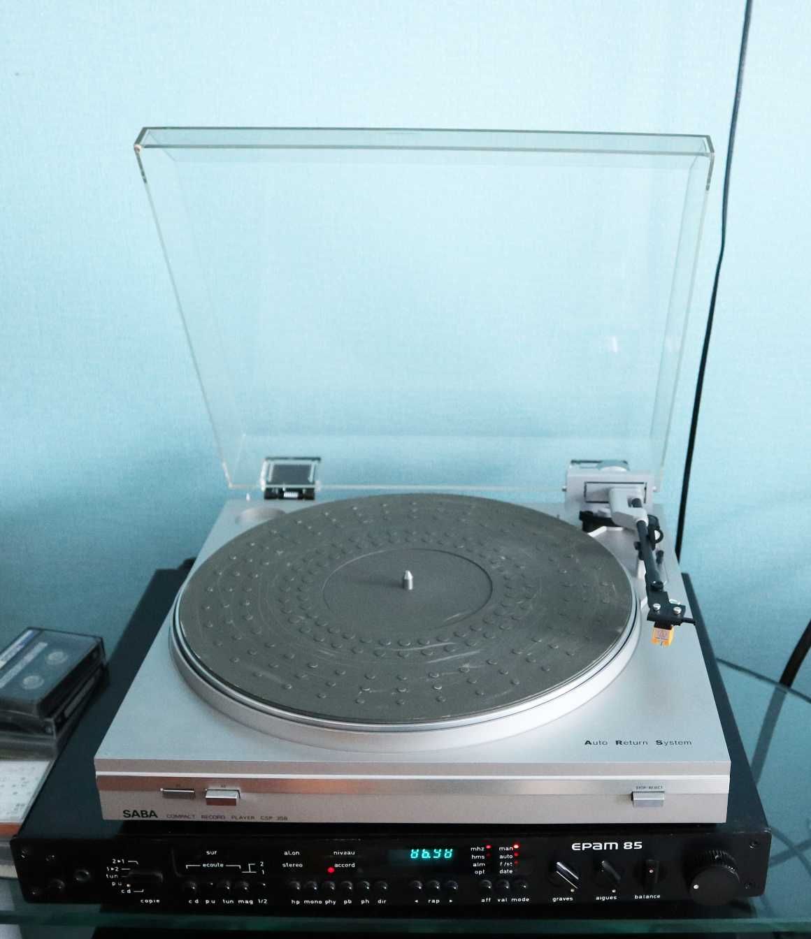 Виниловый проигрыватель JVC L-A100 SABA CSP 358