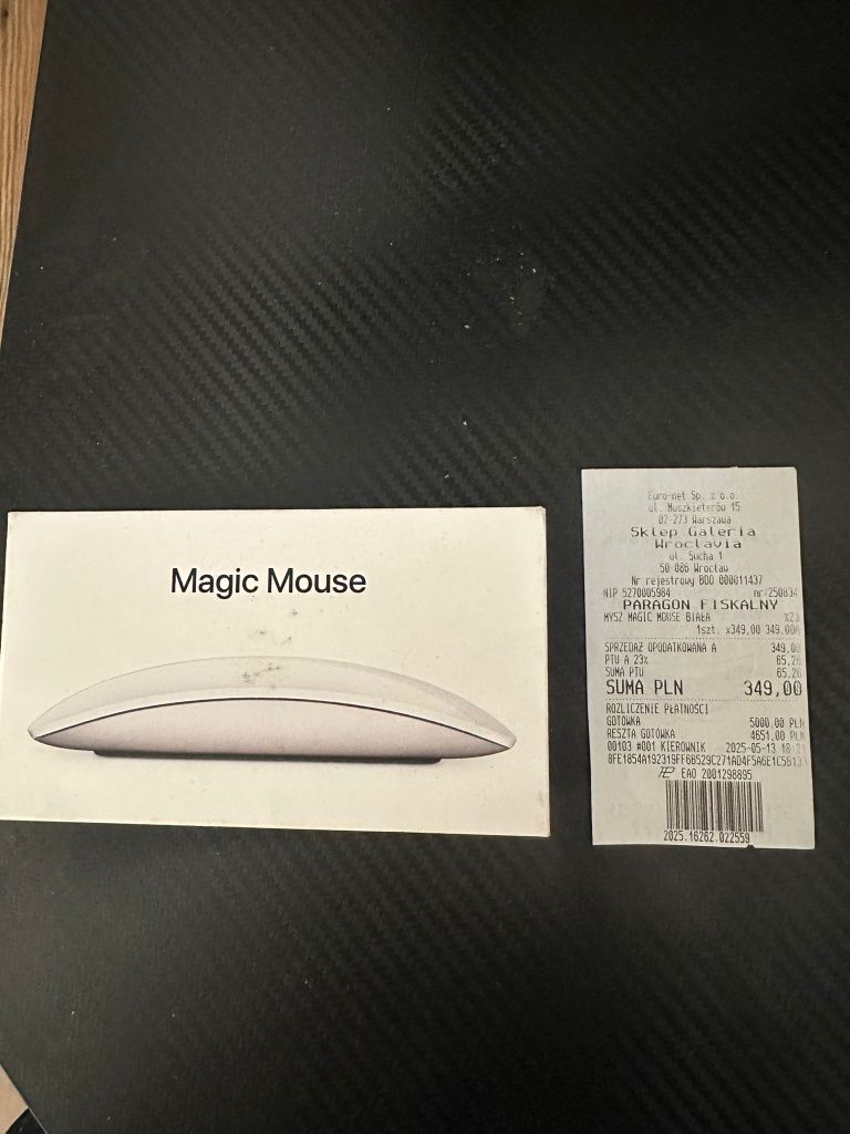 Myszka mysz magic Mouse biała appla