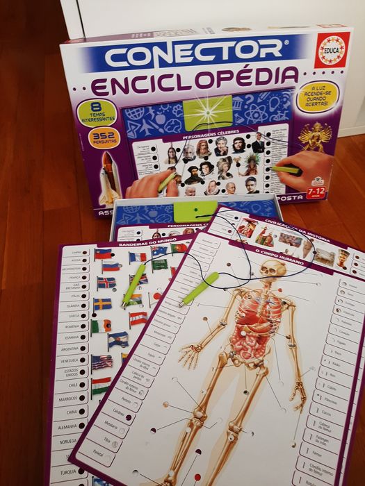 Jogo didático Conector 7-12 anos