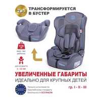 Автокресло детское Upiter Plus гр I/II/III, 9-36кг, (1-12лет)