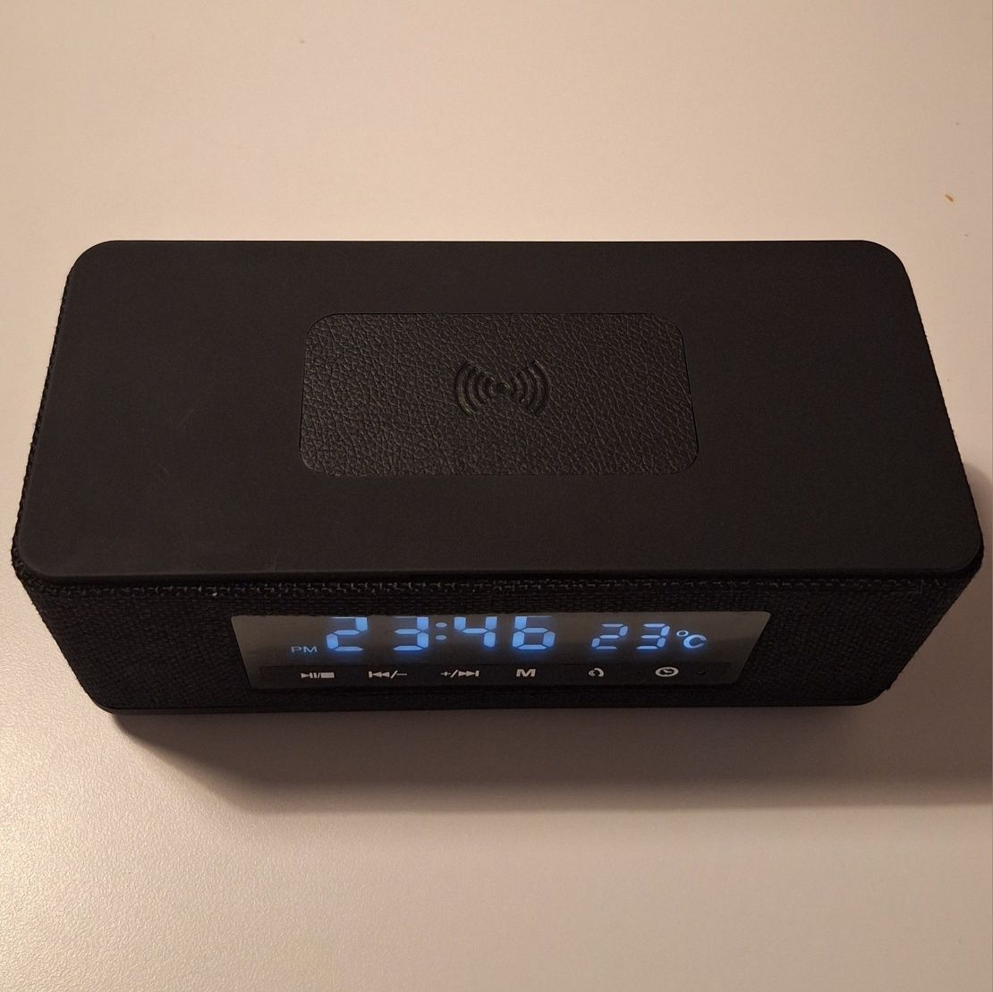 Radio Głośnik Platinet PMGQ15 Bluetooth Ładowarka Indukcyjna Zegar