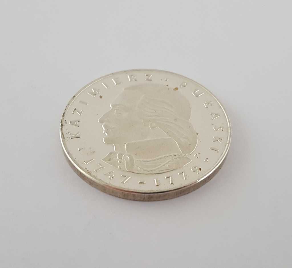 Srebrna moneta 100 Złotych 1976 rok Kazimierz Puławski 1747 / 1779
