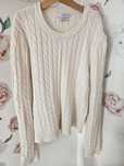 Sweter warkocz Reserved L