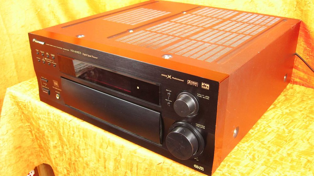 POTĘŻNY Pioneer VSX-859RDS AMPLITUNER wzmacniacz Wejścia optyczne 18kg