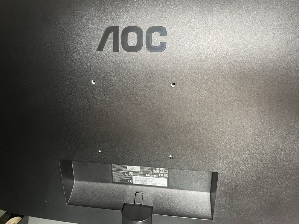 COM GARANTIA!! Monitor AOC - 27” praticamente novo!!