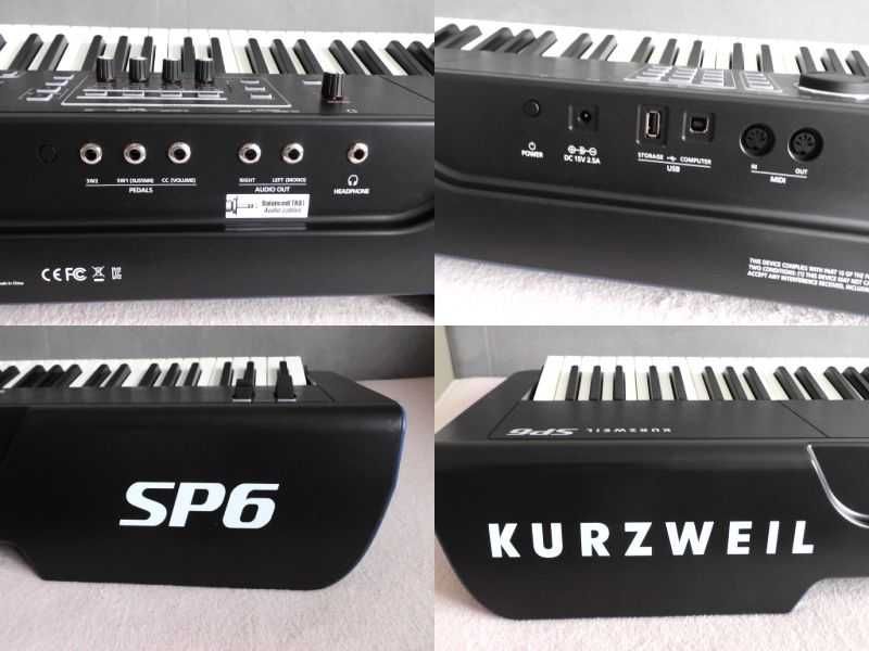 Pianino Cyfrowe sceniczne typu Stage Piano Kurzweil SP6