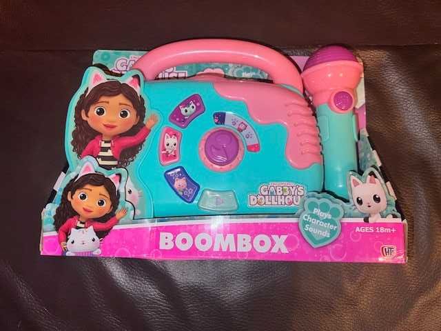 Zabawkowe radio, boombox Gabby Dollhouse Nowe
