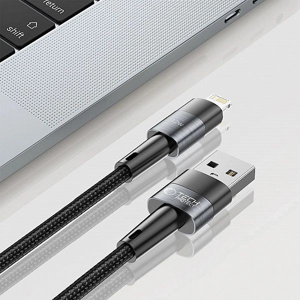 Kabel Tech-Protect UltraBoost Lightning / Lightning 12w 2.4a 0.25m - s