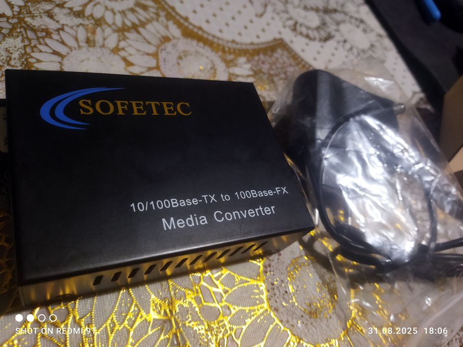 Sofetec media converter медиа конветер модуль новый