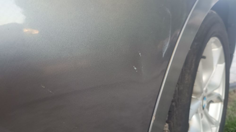BMW X5 E70 drzwi tył lewy a52/7 spacegrau