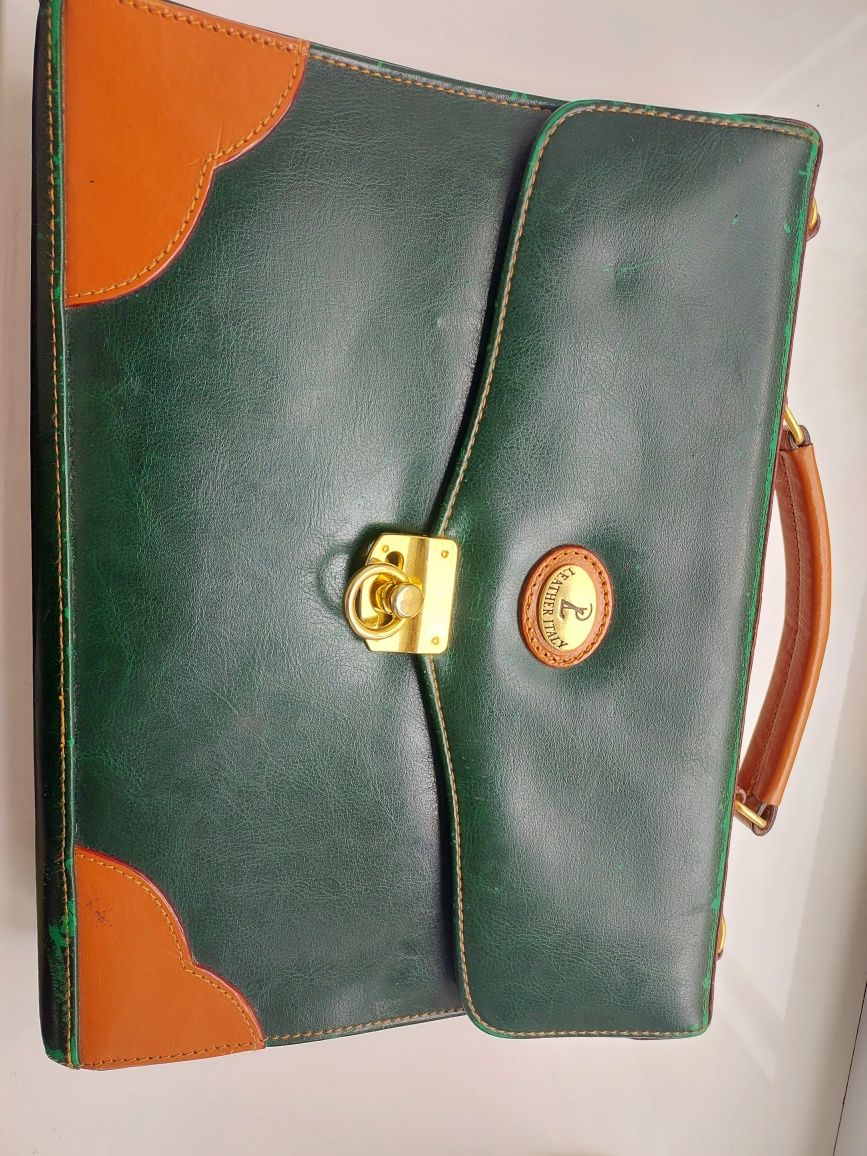 Сумочка брендова  Leather Italy /LP, натуральна шкіра