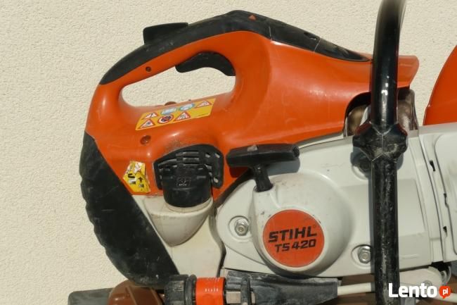 Przecinarka ręczna STIHL TS420 spalinowa