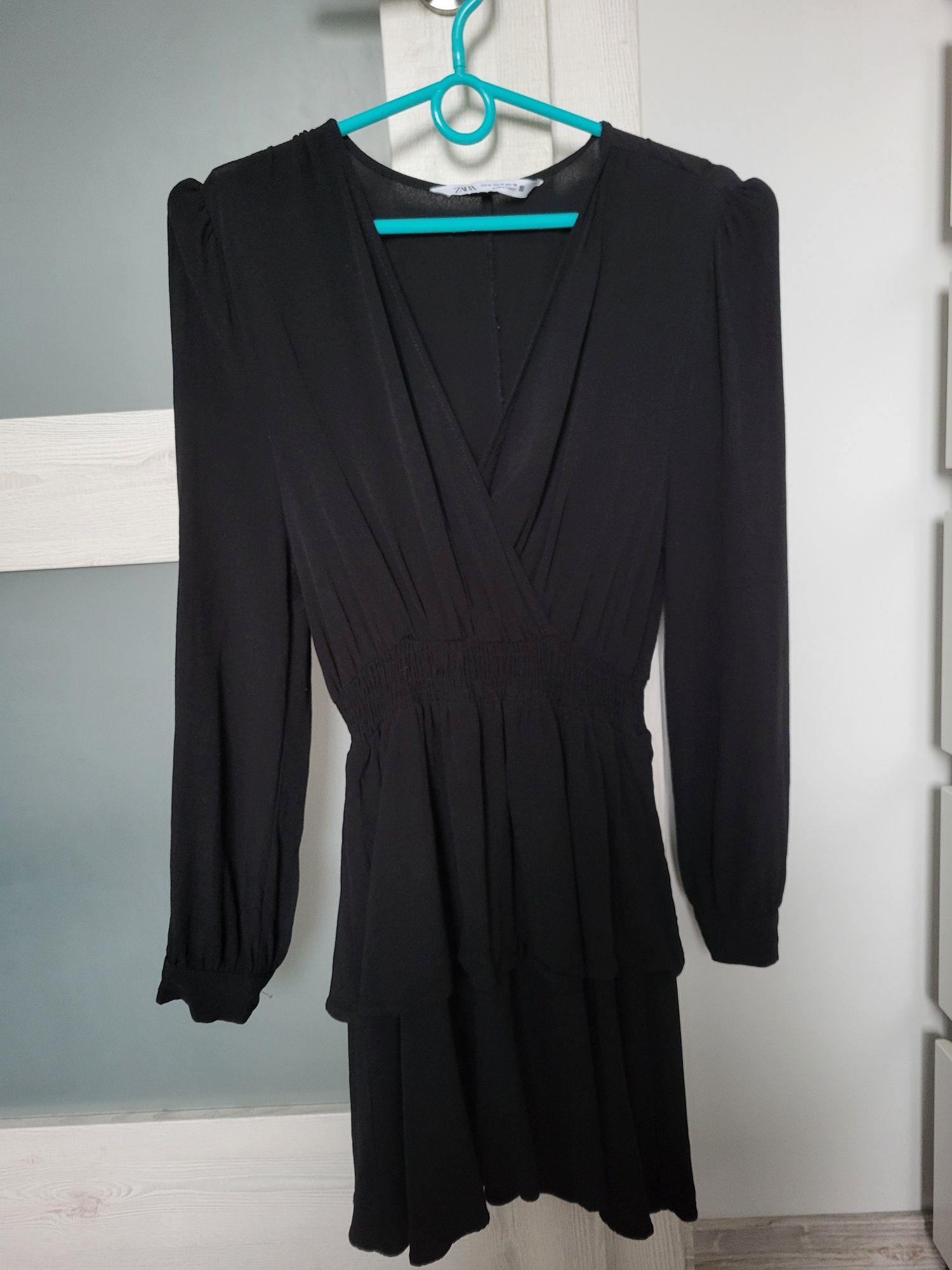 Sukienka czarna Zara rozmiar M