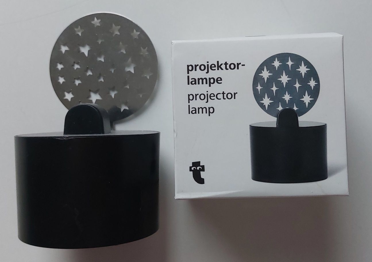 Lampka projektor. Gwiazdki. TIGER Tiger