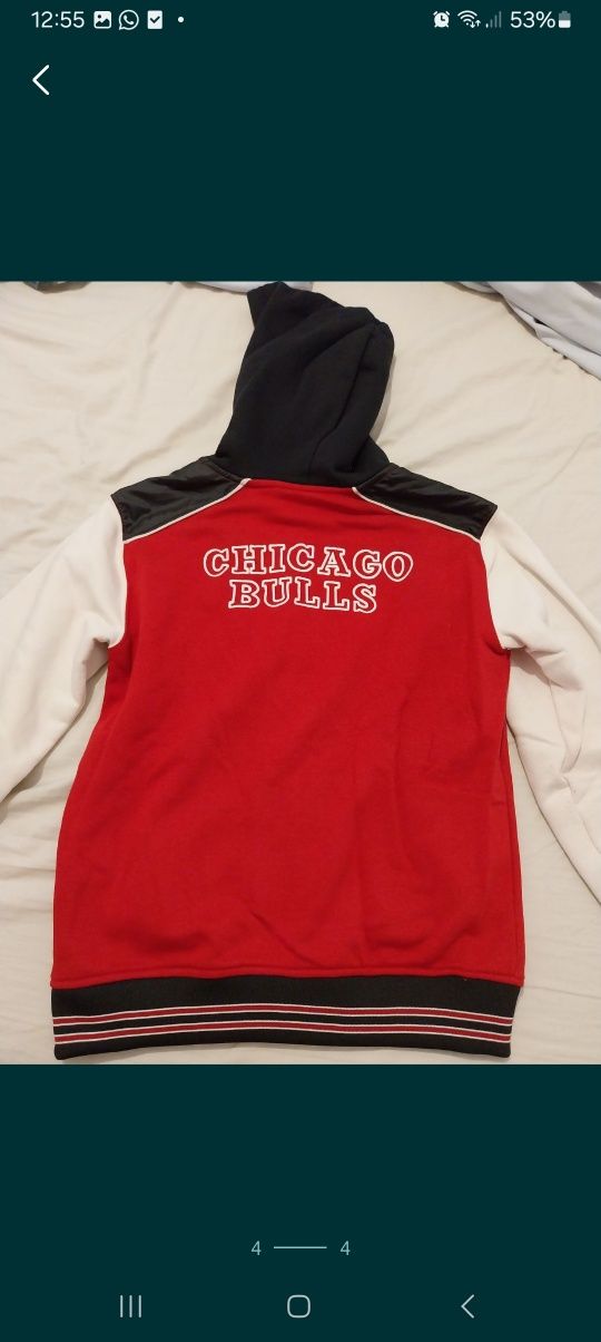 Casaco marca Zara "Chicago Bulls" tamanho 13-14 anos