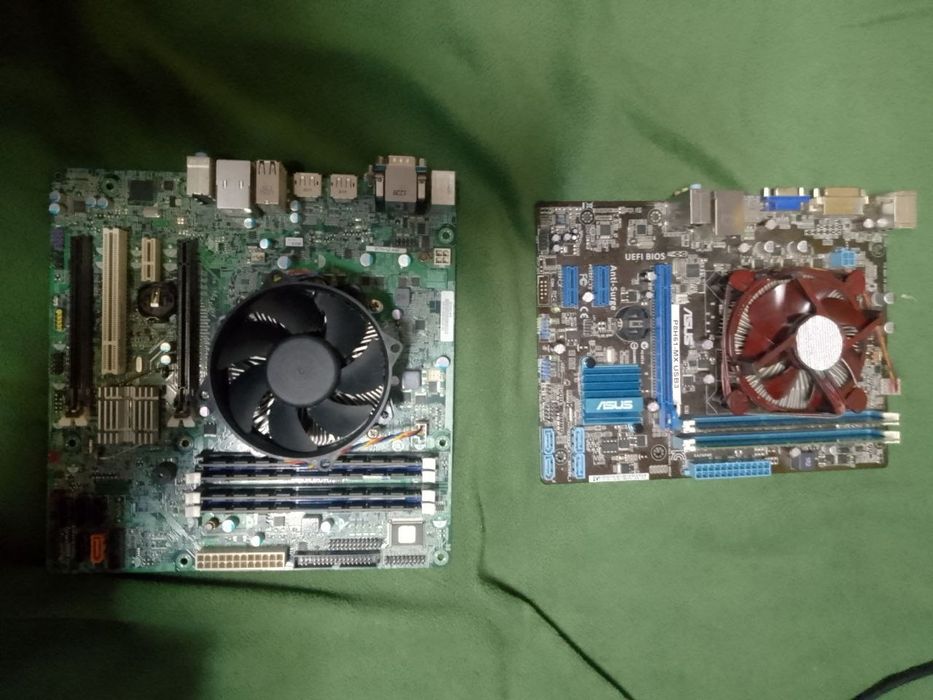 продам материнскую плату с процессором ASUS P8H61-MX USB 3