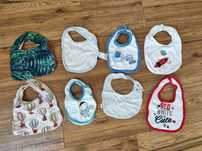 Zestaw śliniaczkow dla chłopca newborn Carter's i in.