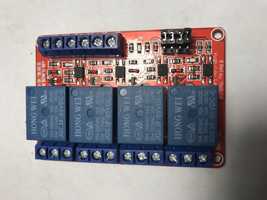 4х канальний модуль реле 5В H+L з опторозв’язкою HW-280
