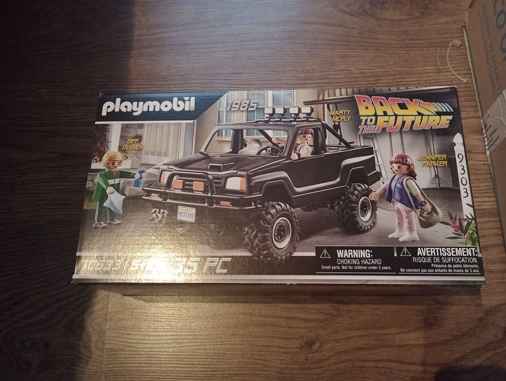 Nowe klocki playmobil back to The future