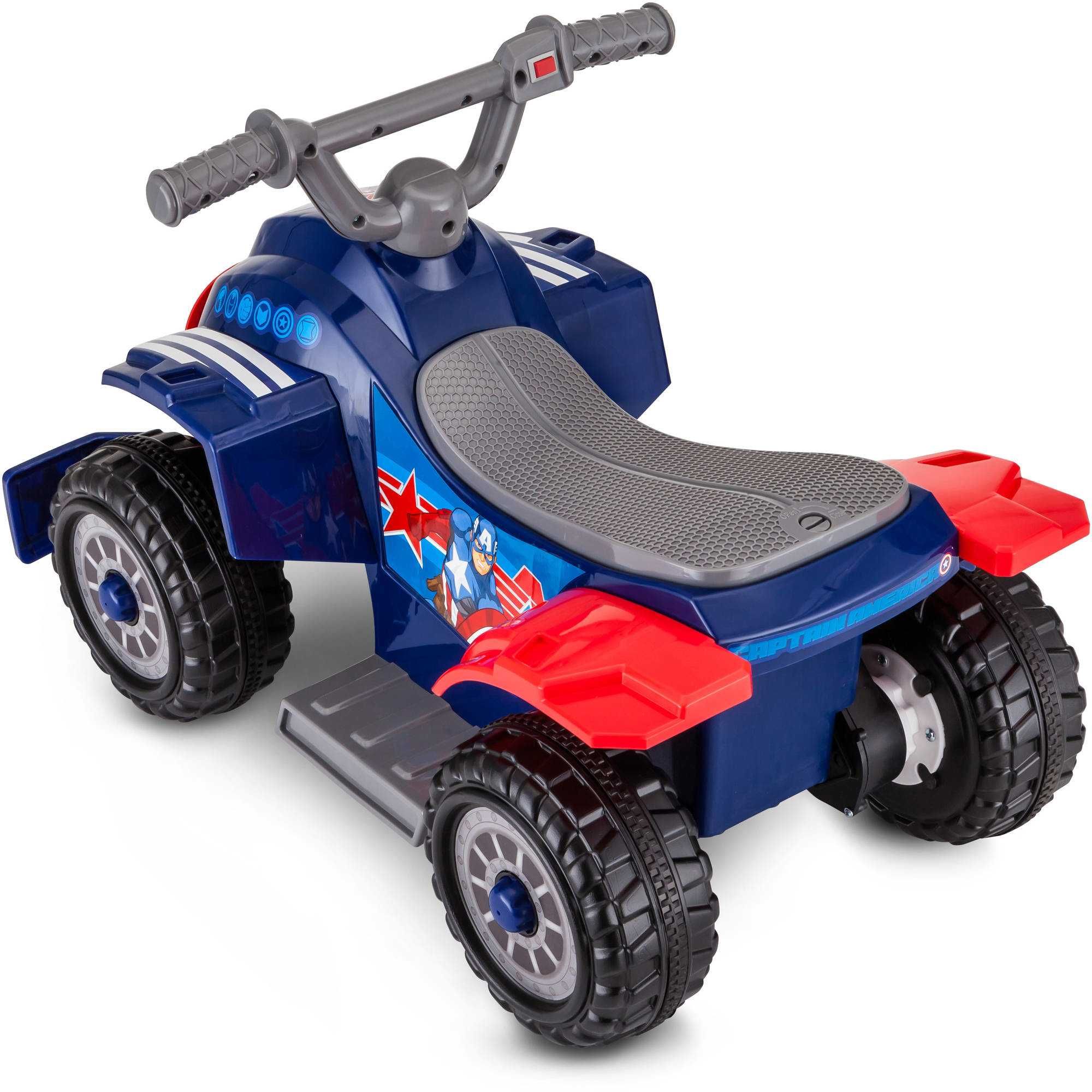 Quad dla dzieci Marvel Kapitan America elektryczny 6V