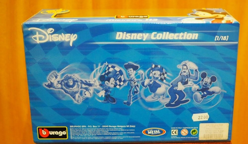 Disney Collection da Burago - Mickey e Donald NOVOS em caixa