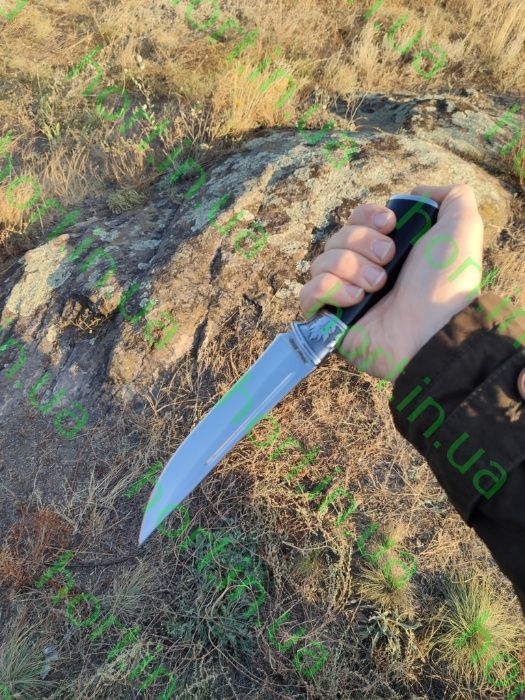 Нож охотничий ручной работы "Крук" сталь Böhler N690 ніж мисливський