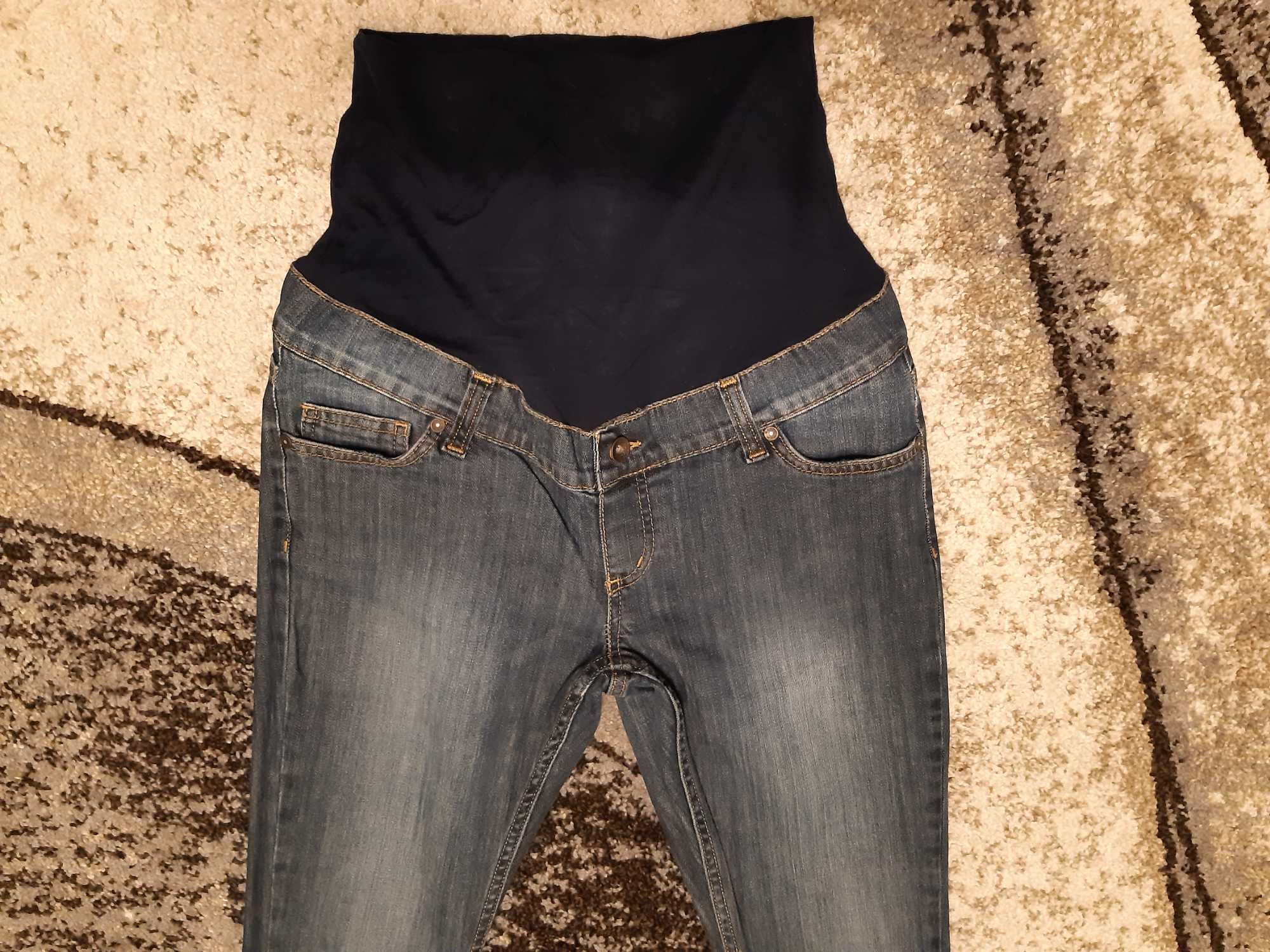 Spodnie jeansowe ciążowe damskie