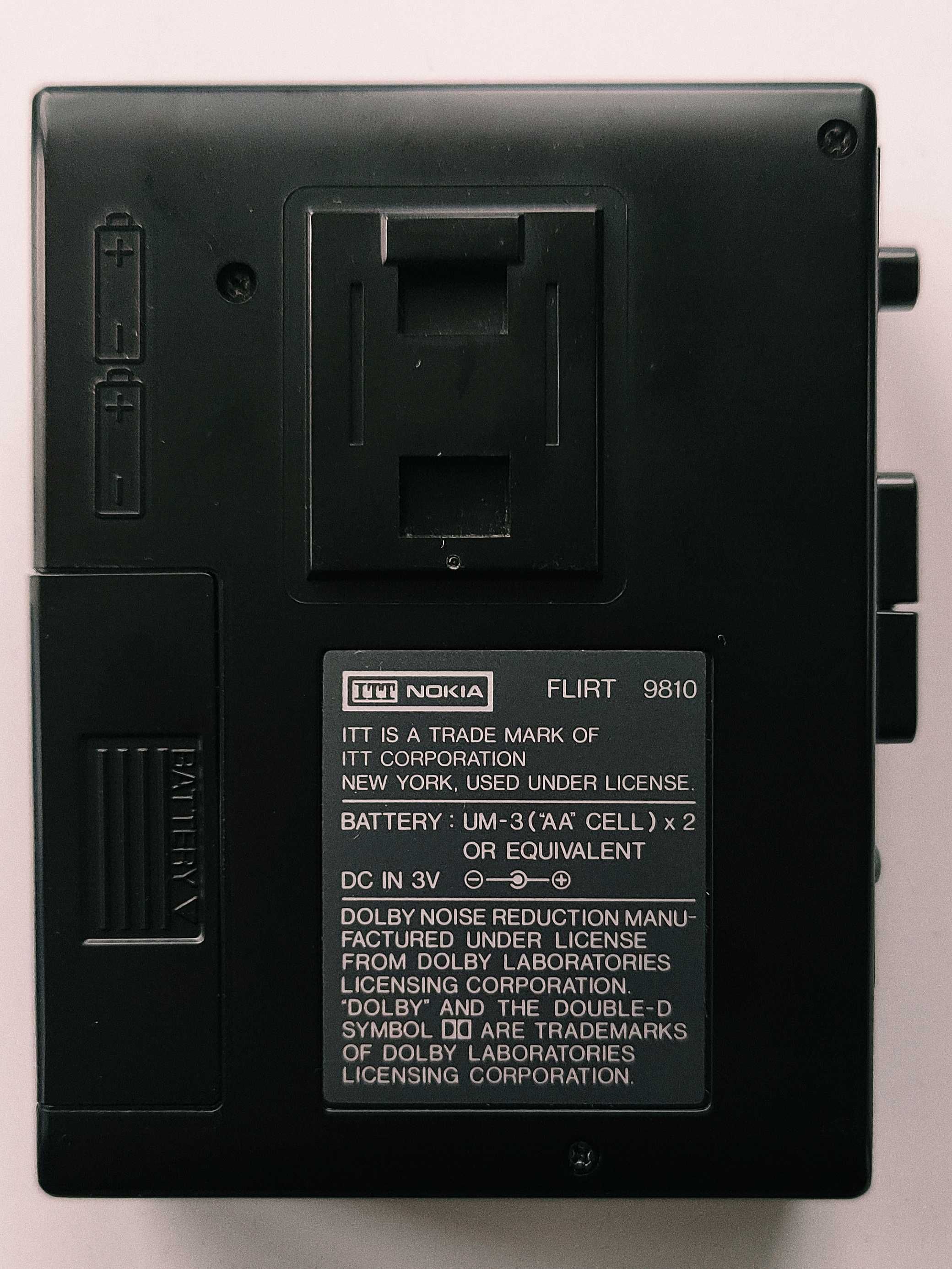 Walkman ITT Nokia Flirt 9810 Dolby Metal Autorevers stan idealny