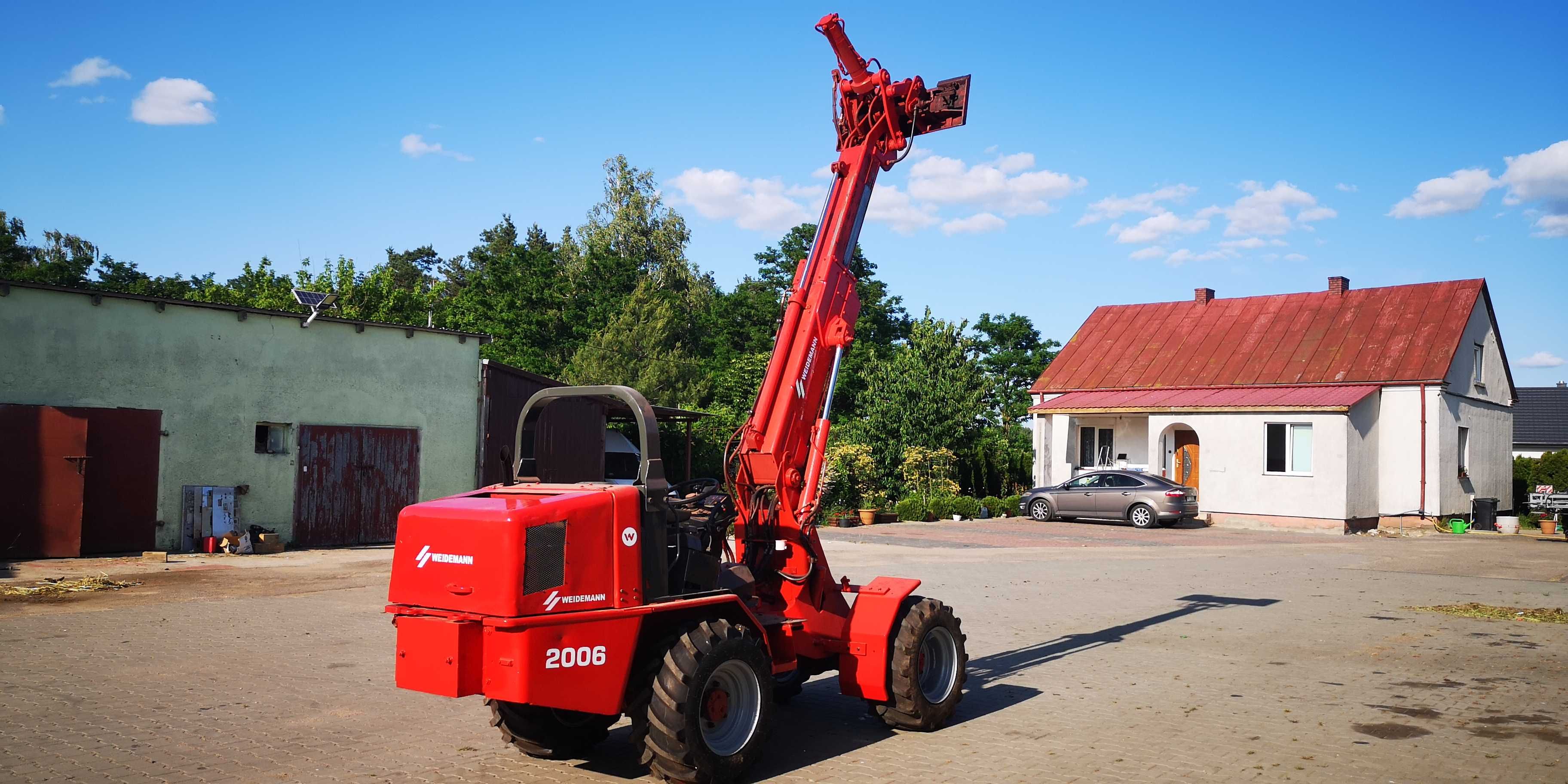 Ładowarka teleskopowa weidemann 2006