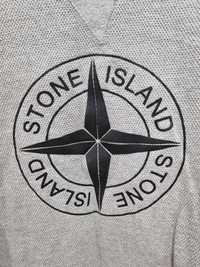 Szara bluza crewneck styl STONE ISLAND - L