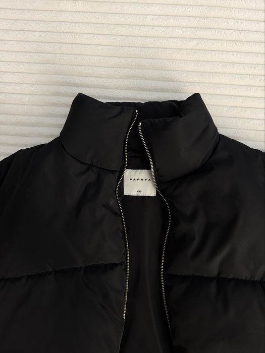 Вкорочена куртка пуфер від укр. бренду PAPAYA