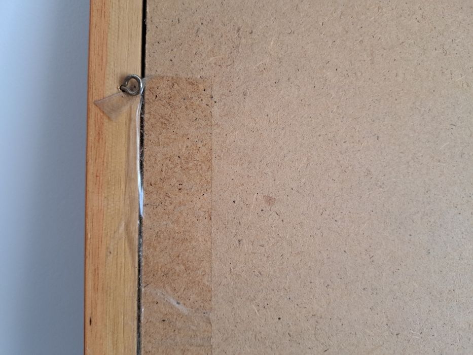 Obraz malowany na płótnie.