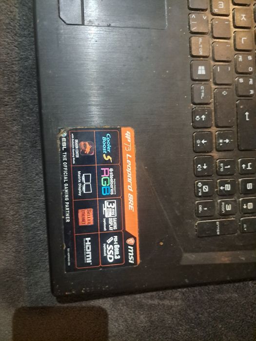 Msi gp73 i7gtx1060 leopard 8re ноутбук