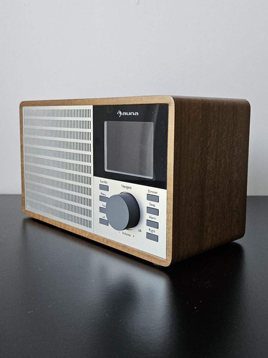 Radio internetowe Auna IR-160, drewno